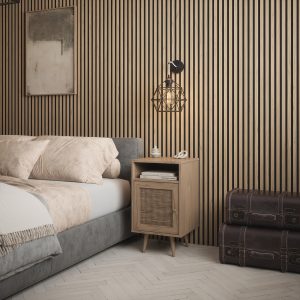 Light Oak Wall Panel