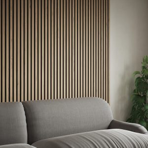 Light Oak Wall Panel