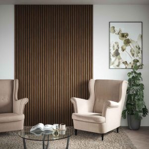 Walnut Glaze Wall Panel