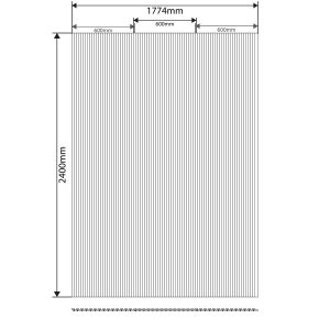 Chestnut Wall Panel