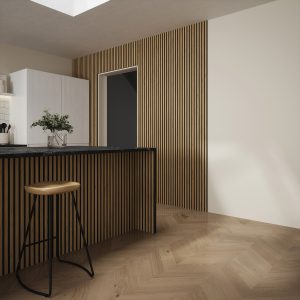 Light Oak Wall Panel