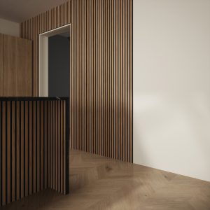 Natural Oak Wall Panel