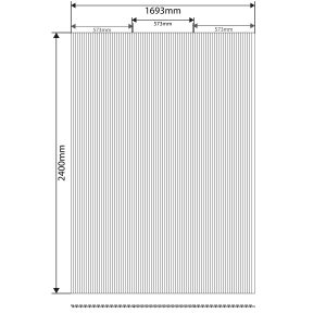 Ash Wall Panel